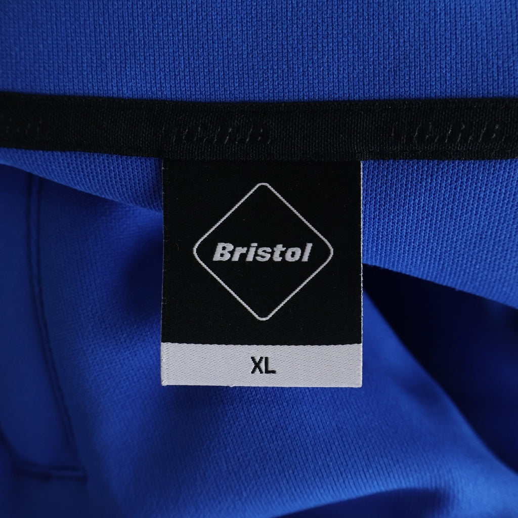 F.C.R.B.(エフシーアールビー) 24AW TRAINING TRACK JACKET 両面ロゴ サイドライン トレーニング トラックジャケット ブルー FCRB-242033