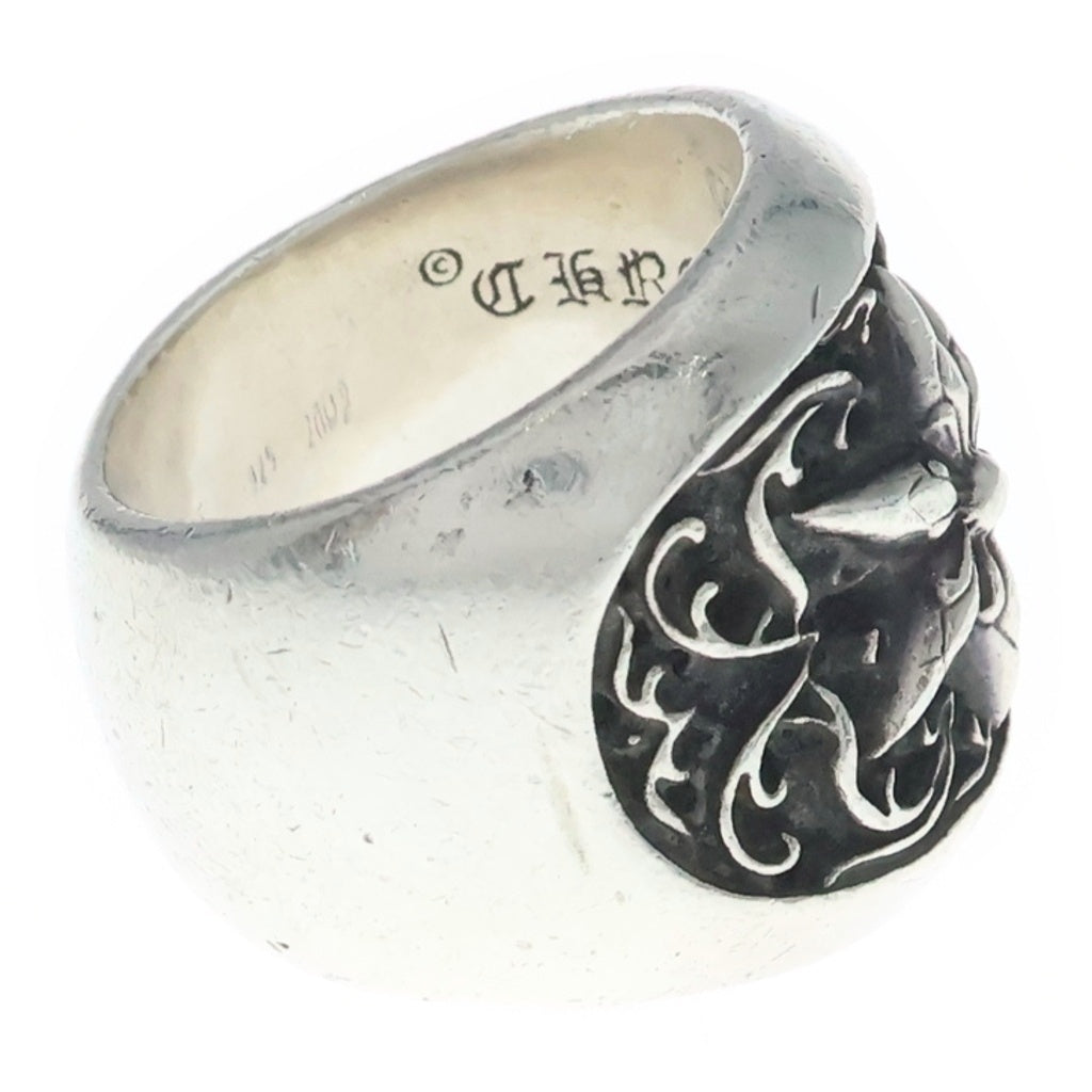 CHROME HEARTS(クロムハーツ) CLSSC OVAL STAR クラシックオーバルスター リング シルバー BCA341