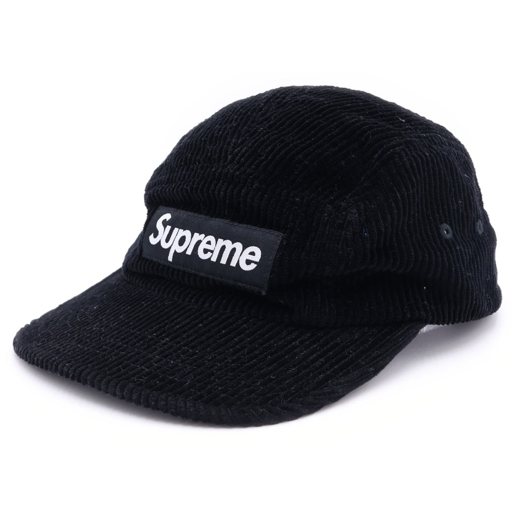 SUPREME(シュプリーム) 24AW Corduroy Camp Cap コーデュロイ ボックスロゴ キャンプ キャップ 帽子