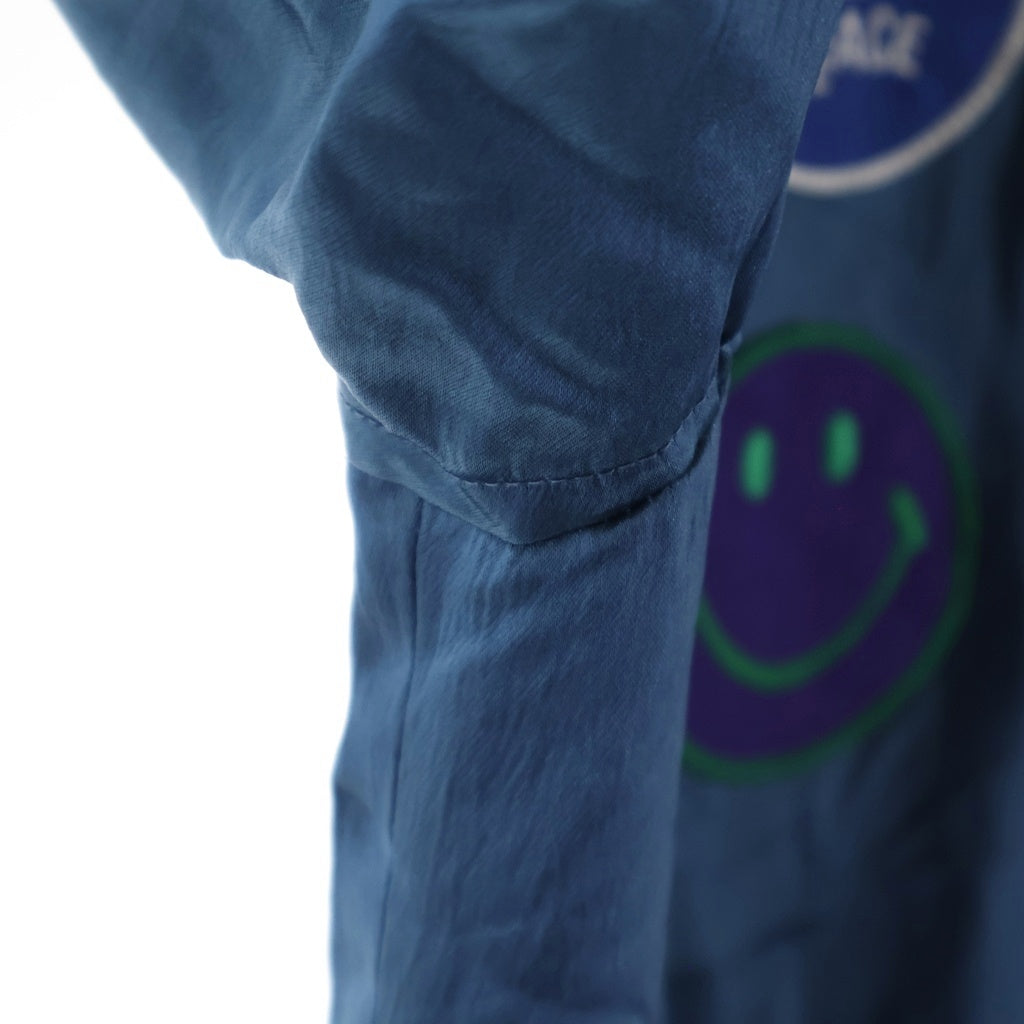 Needles(ニードルス) 23SS AWARD JACKET アワード 両面刺繍 サテン スーベニアジャケット ネイビー MR195