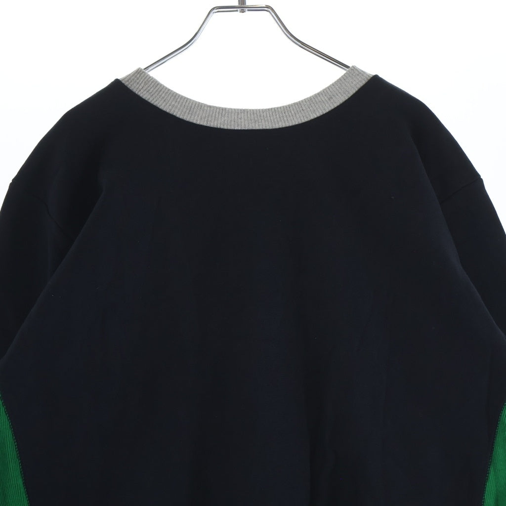 CHAMPION(チャンピオン) ×DENIM TEARS REVERSE WEAVE デニムティアーズ リバースウィーブ フロントロゴプリント クルーネック スウェット トレーナー グレー