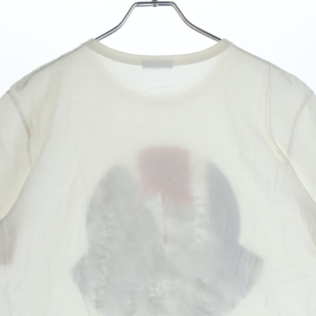 MONCLER(モンクレール) MAGLIA T-SHIRT マグリア フロントロゴプリント 半袖Tシャツ カットソー ホワイト D20918037550