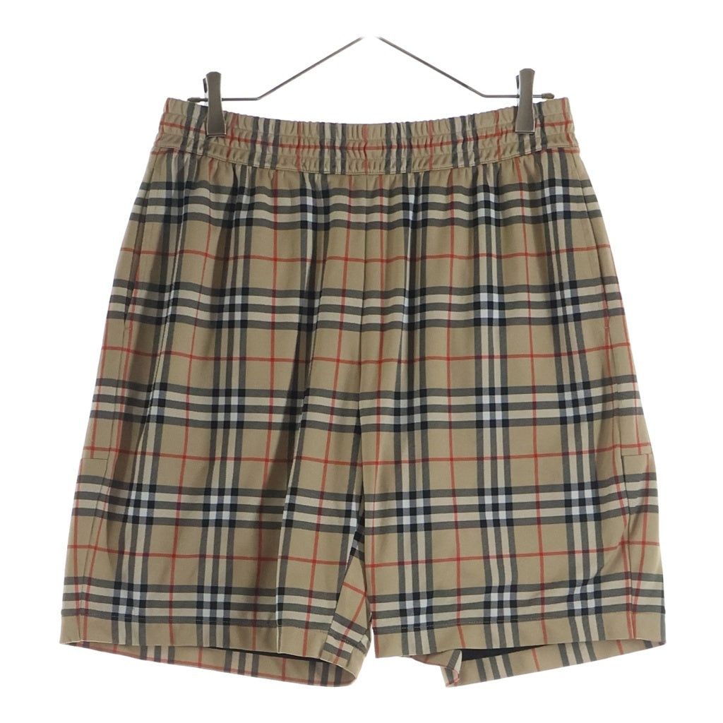 BURBERRY(バーバリー) 22SS Vintage Check Technical Twill Shorts ヴィンテージチェック テクニカルツイルショーツ ハーフパンツ ベージュ 8026469