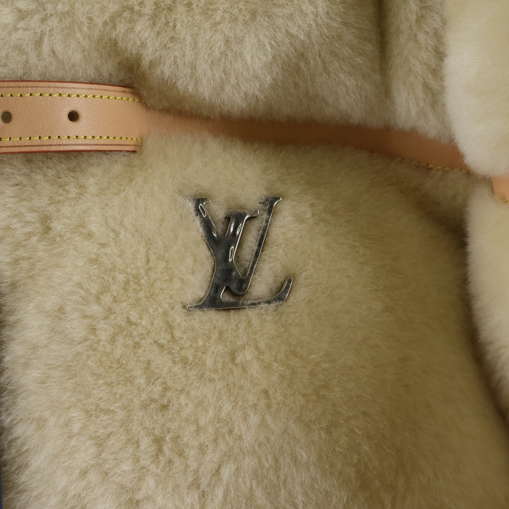 LOUIS VUITTON(ルイヴィトン) 23AW シアリングダウンブルゾン キャメル ダウンジャケット ベージュ 1ABZJZ RM232 CEY HPL71E