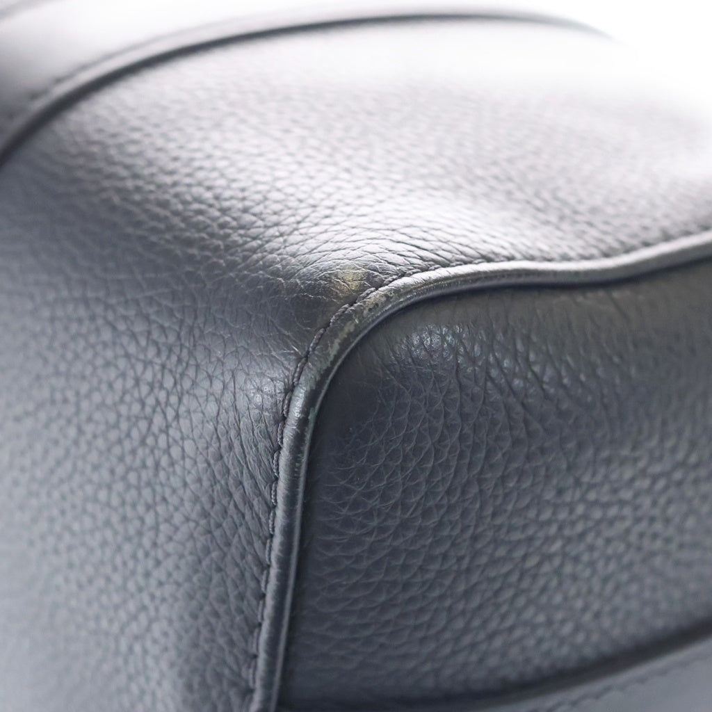 LOUIS VUITTON(ルイヴィトン) アエログラム・レザー シティ・キーポル ショルダーバッグ ネイビー M11602