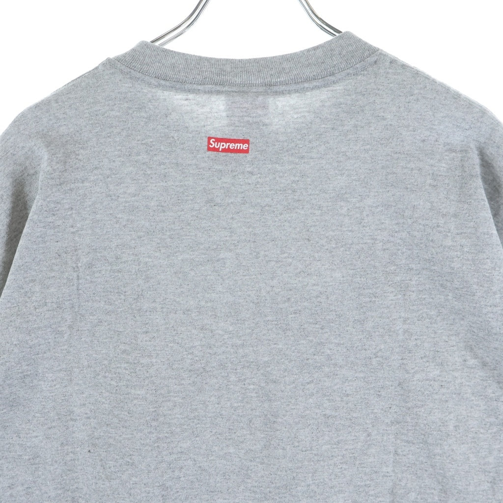 SUPREME(シュプリーム) 09SS ×John Coltrane Blue Train Session Tee ジョン・コルトレーン・ブルートレイン・セッション クルーネック半袖Tシャツカットソー グレー