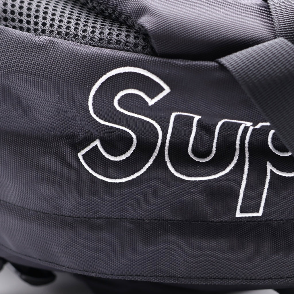SUPREME(シュプリーム) 19AW Nylon Backpack ボックスロゴ ナイロン バックパック ブラック