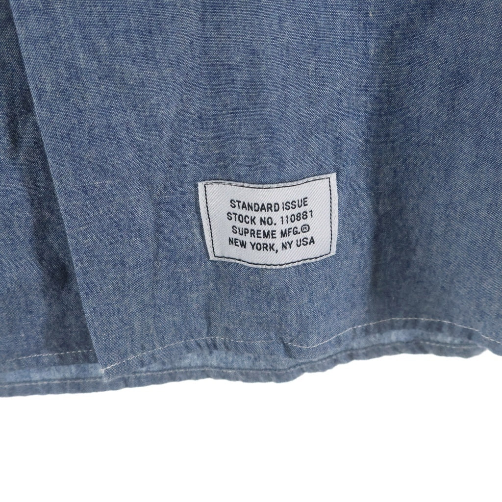 SUPREME(シュプリーム) Chambray Shirt シャンブレーシャツ インディゴ
