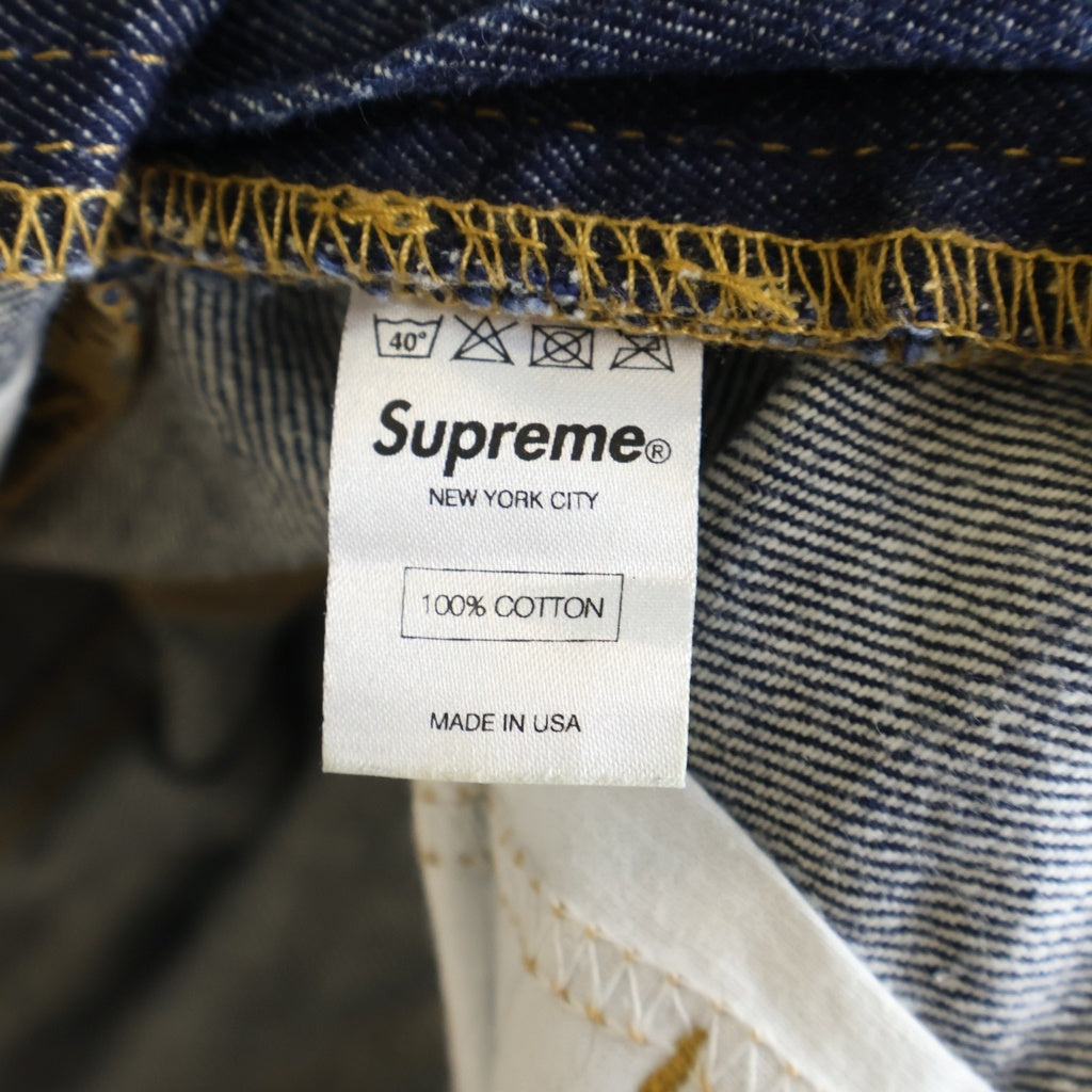 SUPREME(シュプリーム) USA製 デニムパンツ インディゴ