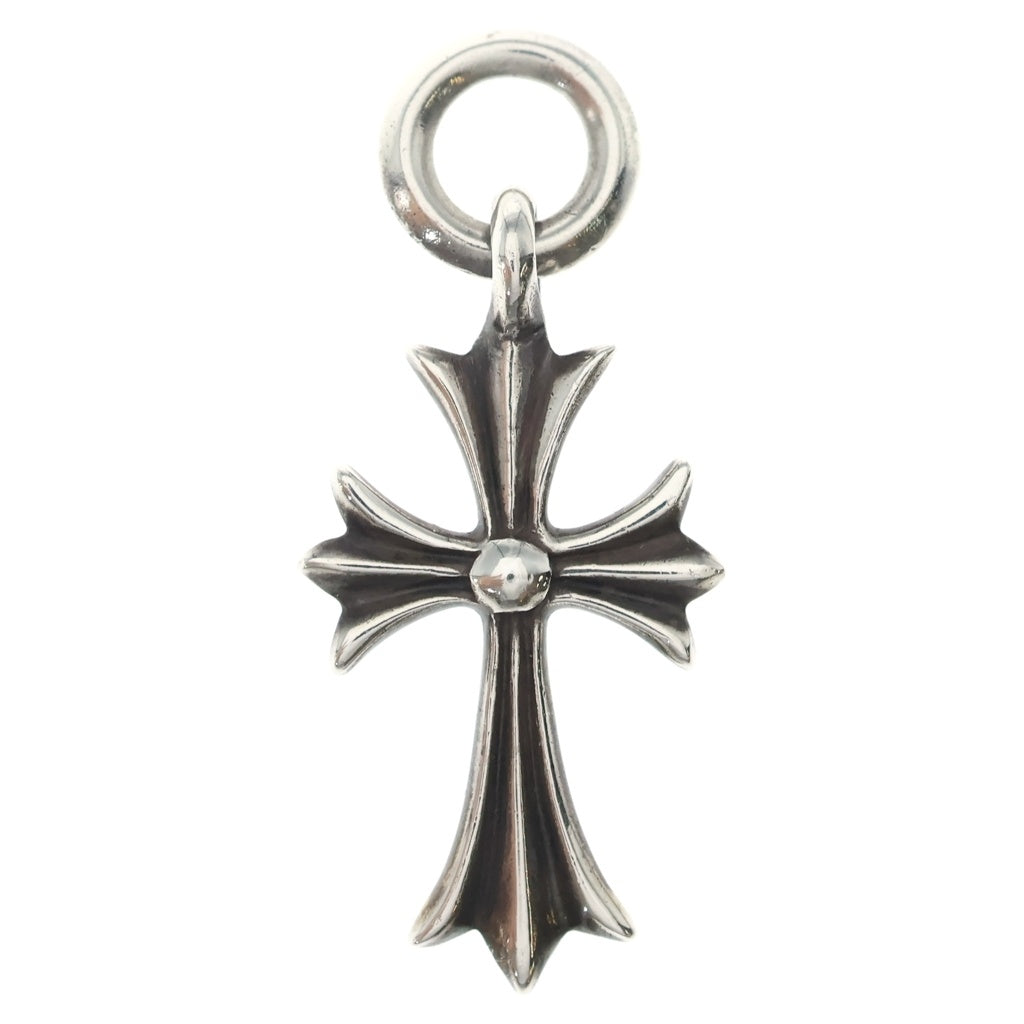 CHROME HEARTS(クロムハーツ) TINY CH CROSS タイニーCHクロス チャーム ネックレストップ シルバー BCA382