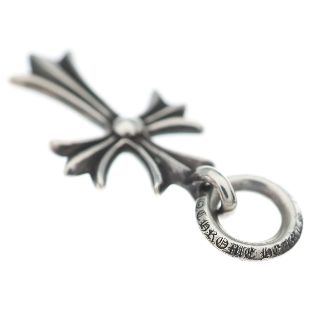 CHROME HEARTS(クロムハーツ) TINY CH CROSS タイニーCHクロス チャーム ネックレストップ シルバー BCA382