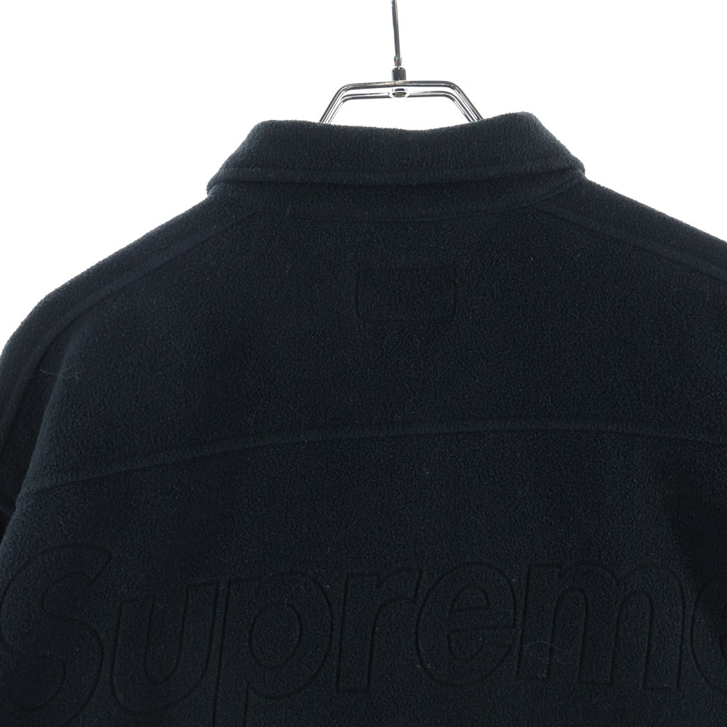 SUPREME(シュプリーム) 21AW Polartec Shirt ポーラテック 長袖シャツ ブラック