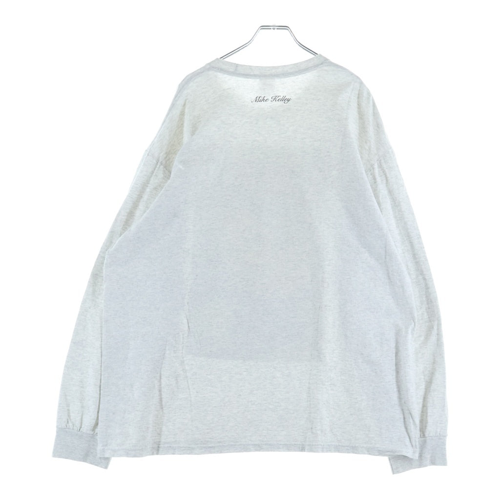 SUPREME(シュプリーム) 18AW ×Mike Kelley Ahh... Youth L/S Tee マイク・ケリー フロントフォトプリント 半袖Tシャツ カットソー グレー