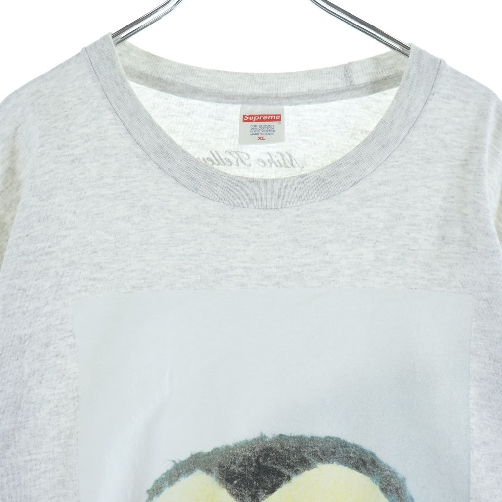 SUPREME(シュプリーム) 18AW ×Mike Kelley Ahh... Youth L/S Tee マイク・ケリー フロントフォトプリント 半袖Tシャツ カットソー グレー