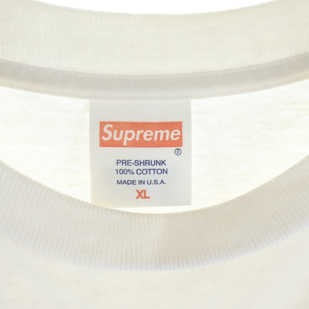 SUPREME(シュプリーム) 14AW Krs On Tee フロントフォトプリント 半袖Tシャツ カットソー ホワイト