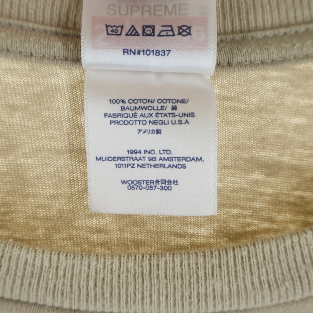 SUPREME(シュプリーム) 22AW Andre 3000 Tee アンドレ3000 フロントフォトプリント 半袖Tシャツ カットソー ブラウン