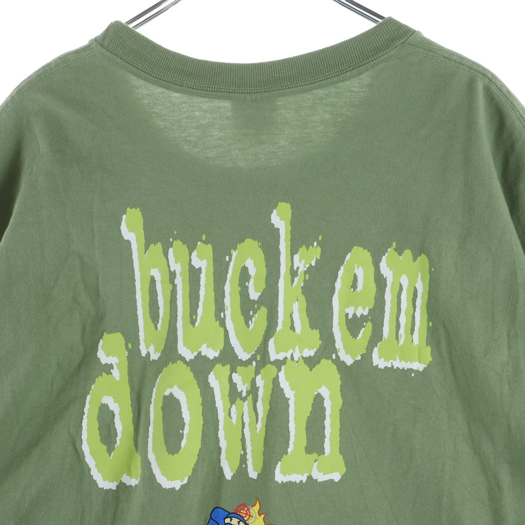 SUPREME(シュプリーム) 22AW Duck Down Music Enta Da Stage Tee ダックダウンミュージックエンタダステージ フロントフォトプリント 半袖Tシャツ カットソー カーキ