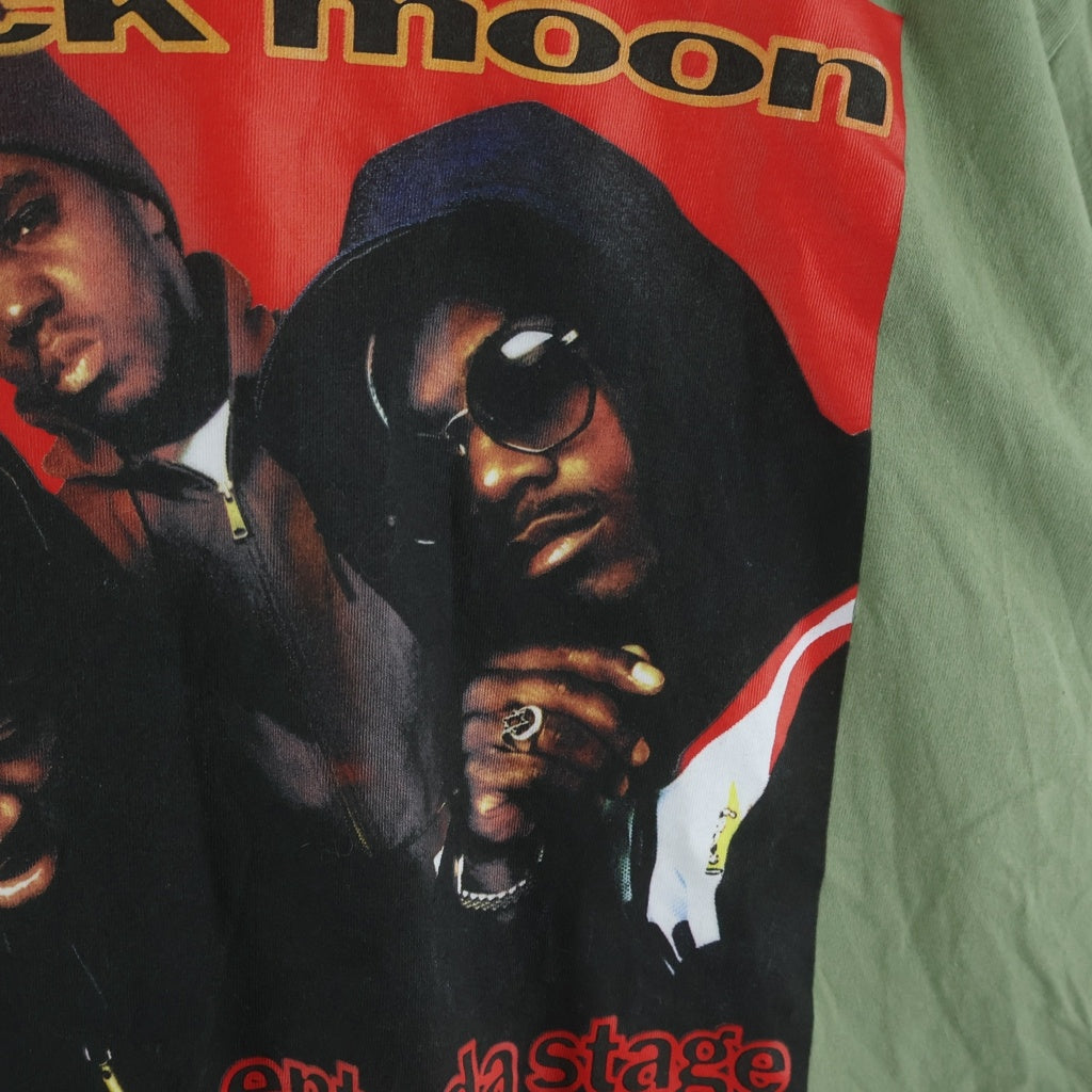 SUPREME(シュプリーム) 22AW Duck Down Music Enta Da Stage Tee ダックダウンミュージックエンタダステージ フロントフォトプリント 半袖Tシャツ カットソー カーキ
