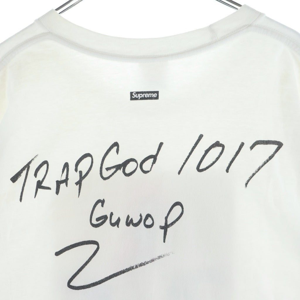SUPREME(シュプリーム) 16AW Gucci Mane Tee グッチ・メイン フロントフォトプリント 半袖Tシャツ カットソー ホワイト