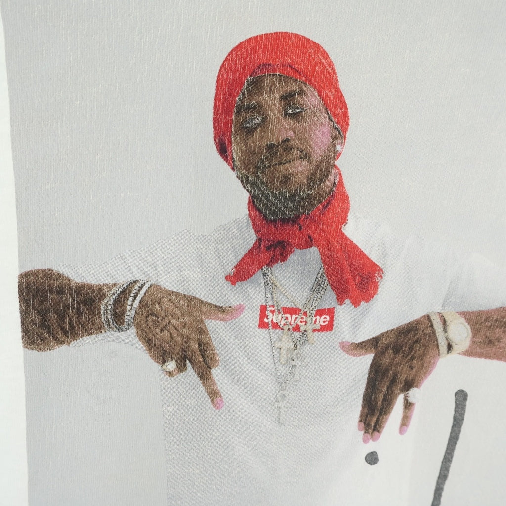 SUPREME(シュプリーム) 16AW Gucci Mane Tee グッチ・メイン フロントフォトプリント 半袖Tシャツ カットソー ホワイト