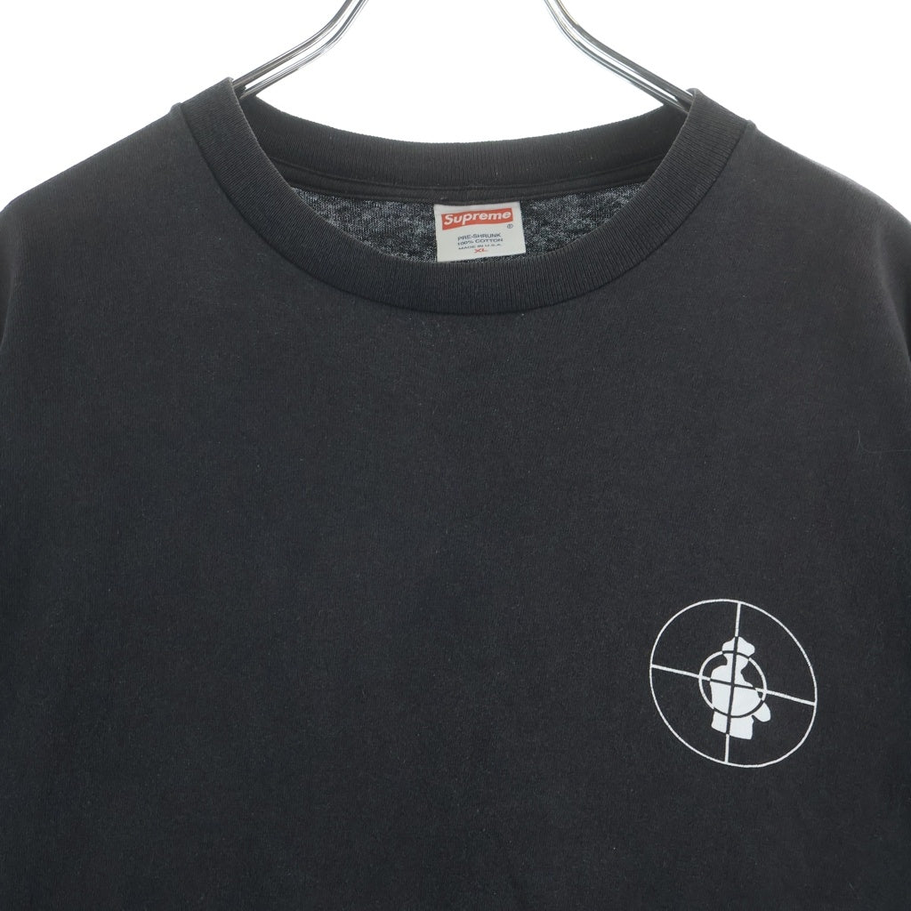 SUPREME(シュプリーム) 06SS Public Enemy Tee パブリックエネミー 両面プリント 半袖Tシャツ カットソー ブラック
