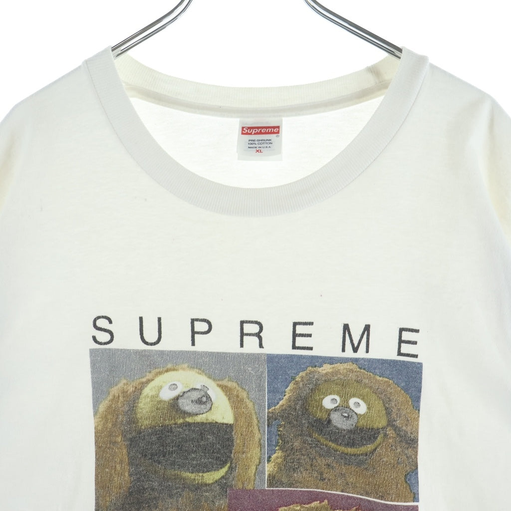 SUPREME(シュプリーム) 24SS Rowlf Tee ロルフ フロントプリント 半袖Tシャツ カットソー ホワイト