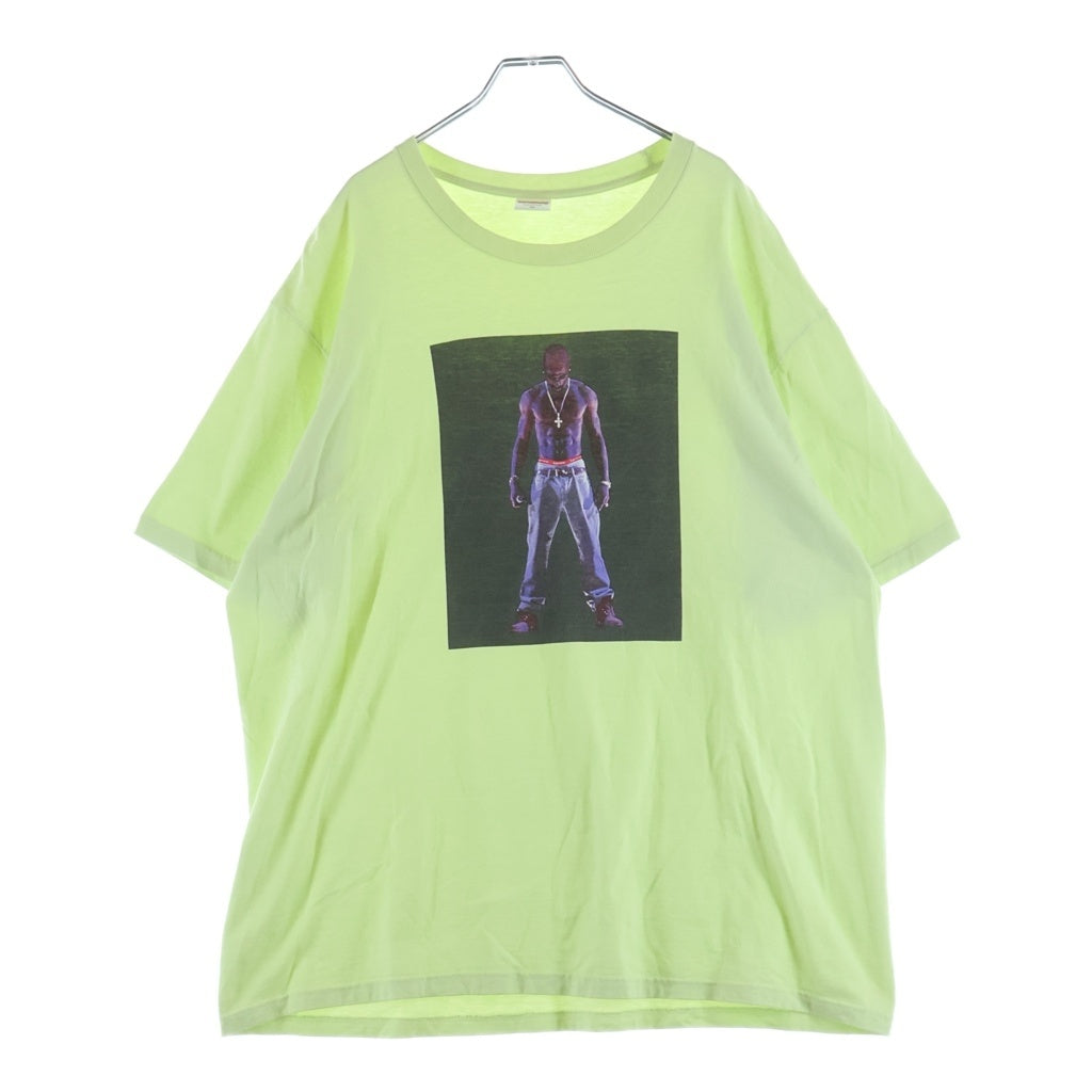 SUPREME(シュプリーム) 20SS Tupac Hologram Tee ツーパック ホログラム フロントプリント 半袖Tシャツ カットソー ライトグリーン