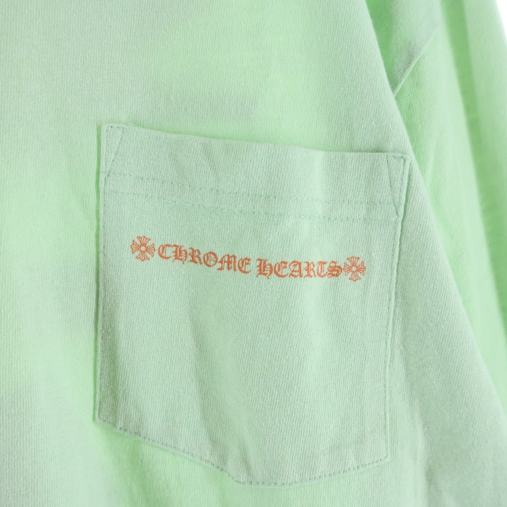 CHROME HEARTS(クロムハーツ) ×MATTY BOY PPO SEAFORM GRN マッティボーイ シーフォームグリーン クルーネック ロングスリーブTシャツ カットソー ライムグリーン