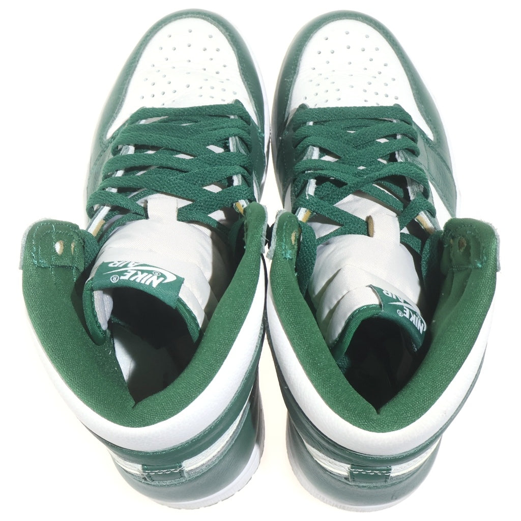 NIKE(ナイキ) Air Jordan 1 High Retro OG Gorge Green エアジョーダン1 レトロ ゴージグリーン ハイカットスニーカー グリーン US9.5/27.5cm DZ5485-303