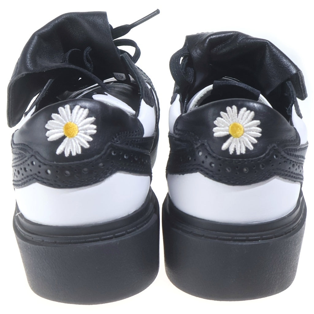 NIKE(ナイキ) ×PEACEMINUSONE KWONDO1 ピースマイナスワン レザーローカットスニーカー ブラック/ホワイト US10.5/27.5cm DH2482-101