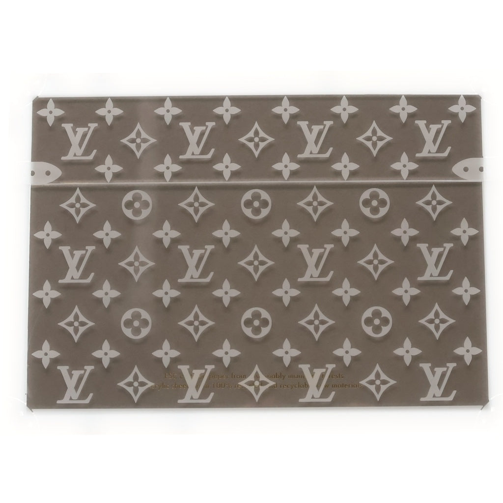 LOUIS VUITTON(ルイヴィトン) Invitation Case 招待状 ゴールド金具 ガラス ケース ホワイト