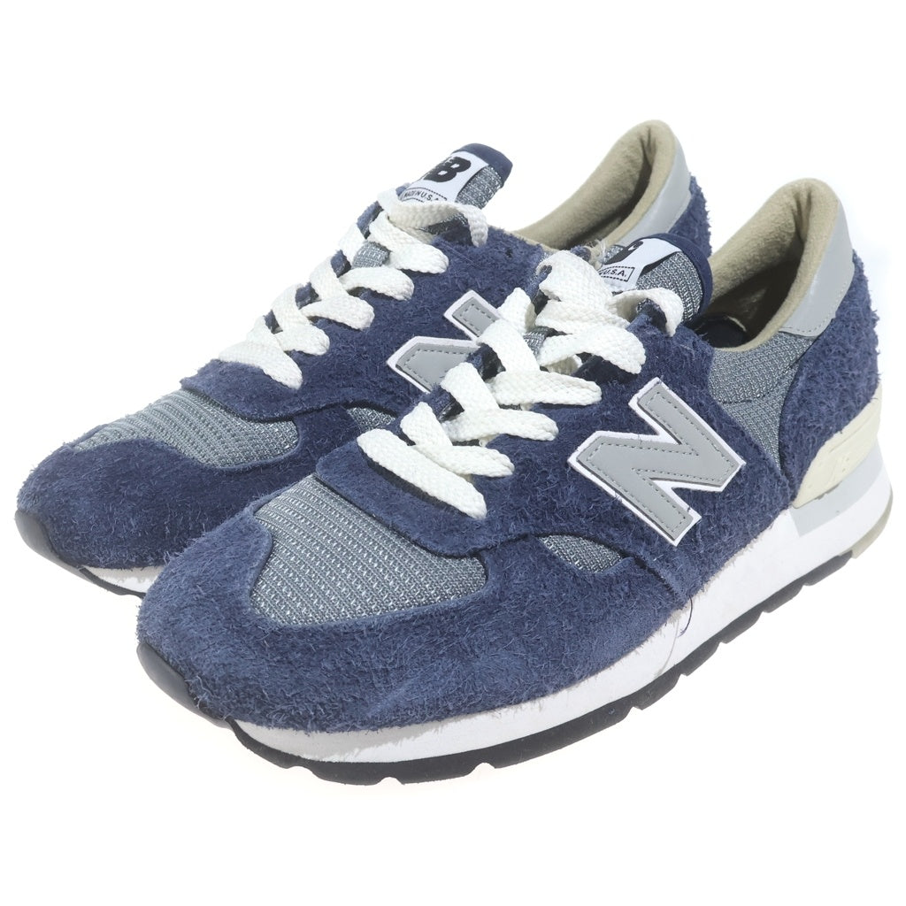 New Balance(ニューバランス) ×CARHARTT WIP990V1 カーハート メッシュ ローカットスニーカー ネイビー US10.5/28.5cm