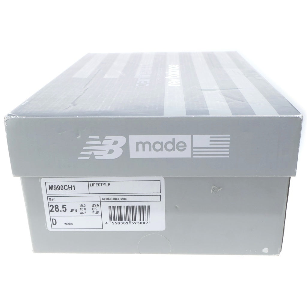 New Balance(ニューバランス) ×CARHARTT WIP990V1 カーハート メッシュ ローカットスニーカー ネイビー US10.5/28.5cm