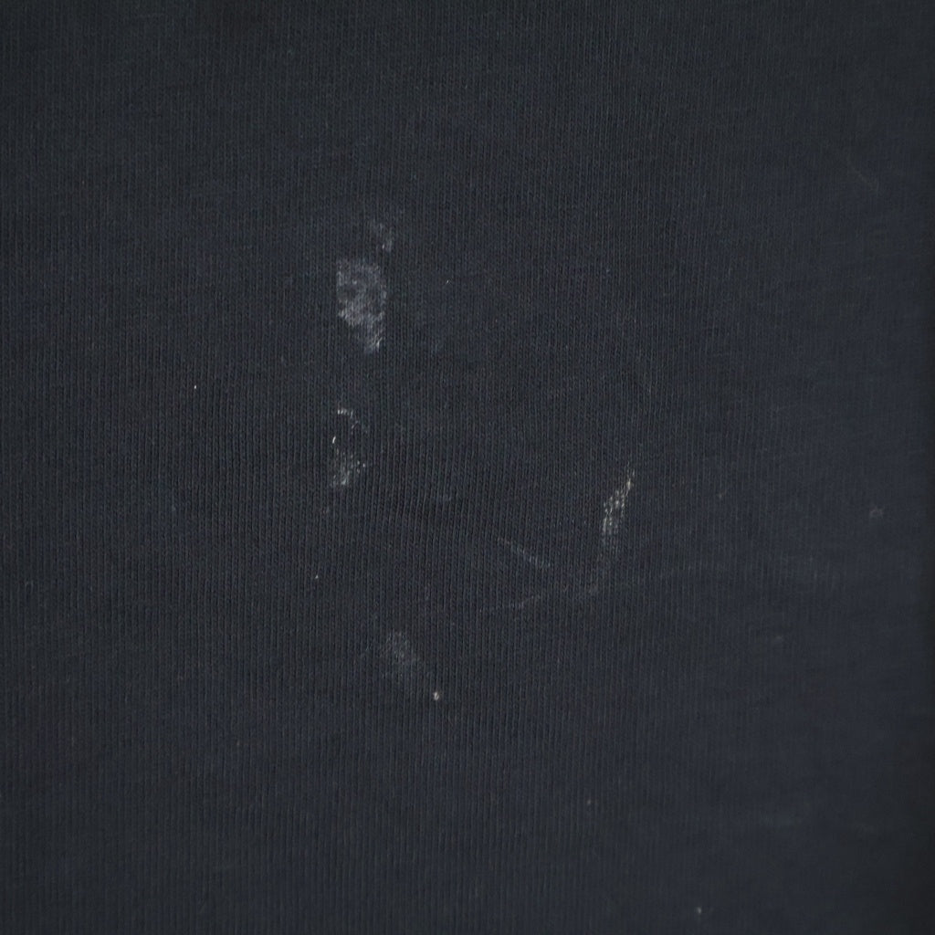 BALENCIAGA(バレンシアガ) Tape Medium Fit T-Shirt 両面テープロゴプリント ミディアムフット 半袖Tシャツ カットソー ブラック 739784 TQVQ8