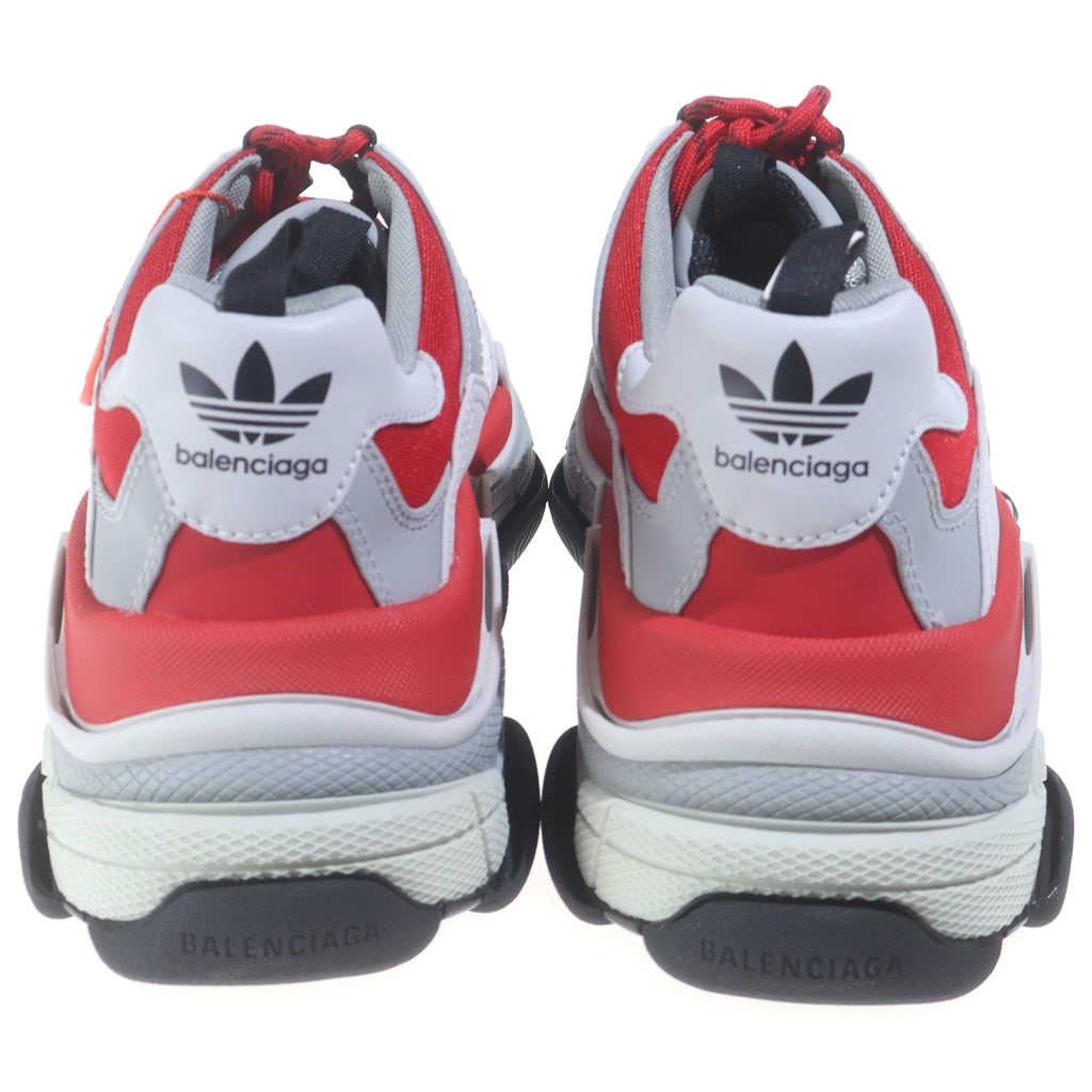 BALENCIAGA(バレンシアガ) ×adidas Triple S アディダス トリプル エス ローカットスニーカー レッド/グレー US11/29cm 712821