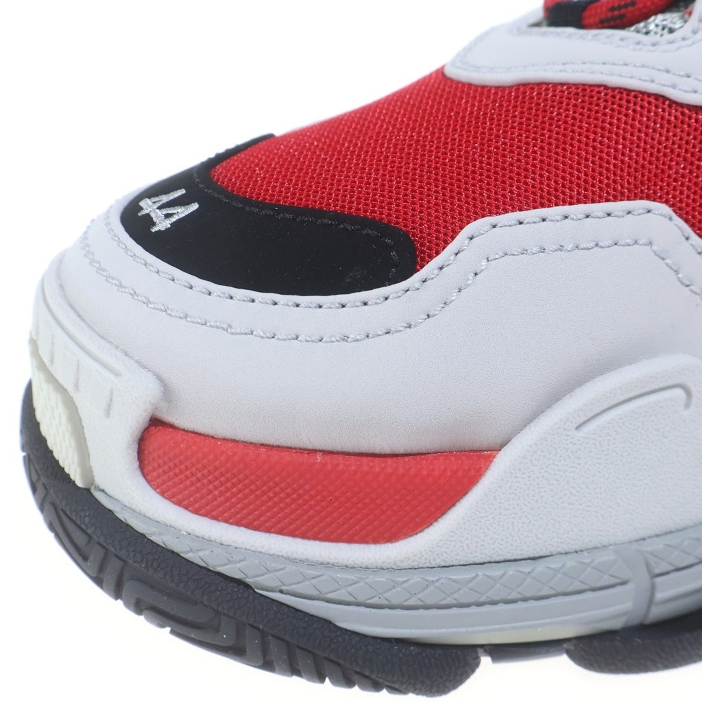 BALENCIAGA(バレンシアガ) ×adidas Triple S アディダス トリプル エス ローカットスニーカー レッド/グレー US11/29cm 712821