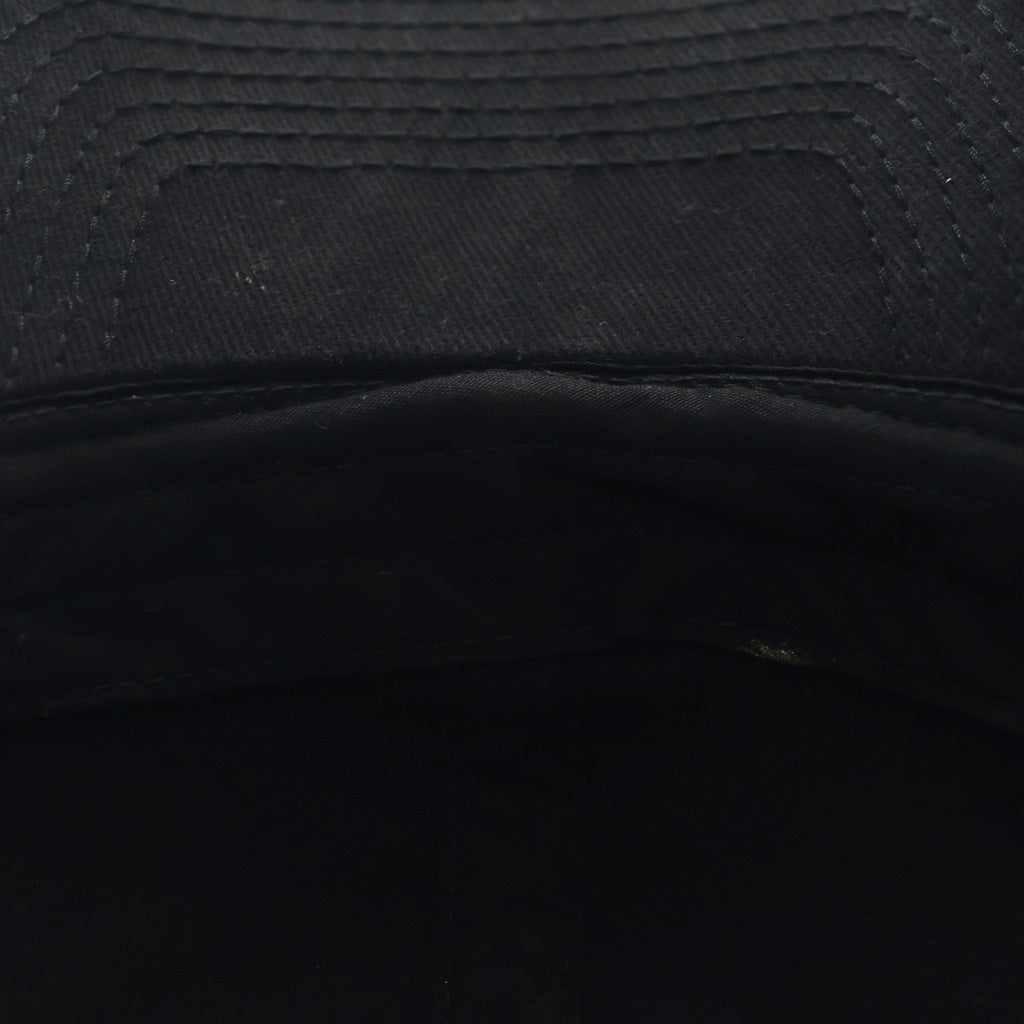 BALENCIAGA(バレンシアガ) Double Unity Cap ロゴ刺繍 ダブル レイヤード ユニティ キャップ 帽子 ブラック 808790 410B2