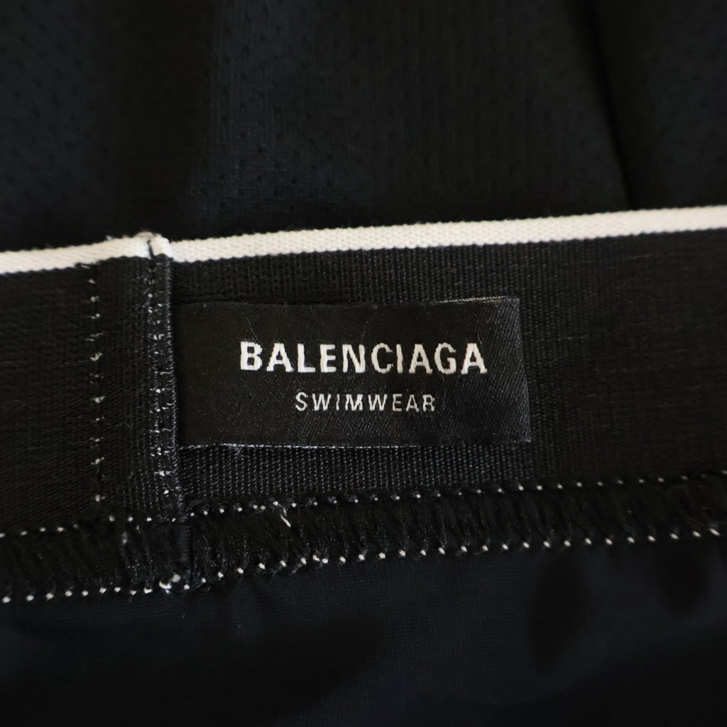 BALENCIAGA(バレンシアガ) ロゴメッシュショートパンツ ブラック 698317 4C0B4