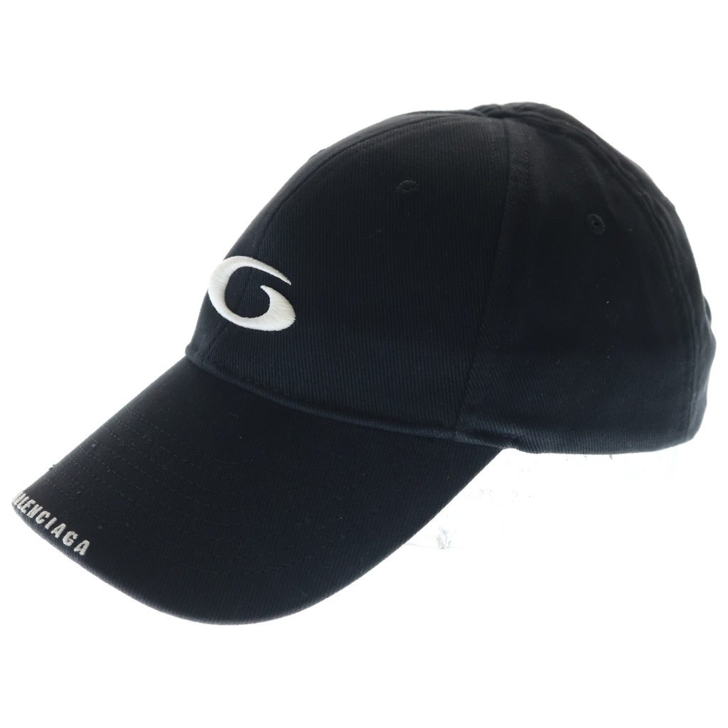 BALENCIAGA(バレンシアガ) Loop Sports Icon Cap ループスポーツ ロゴ刺繍 キャップ ブラック 808873 410B2
