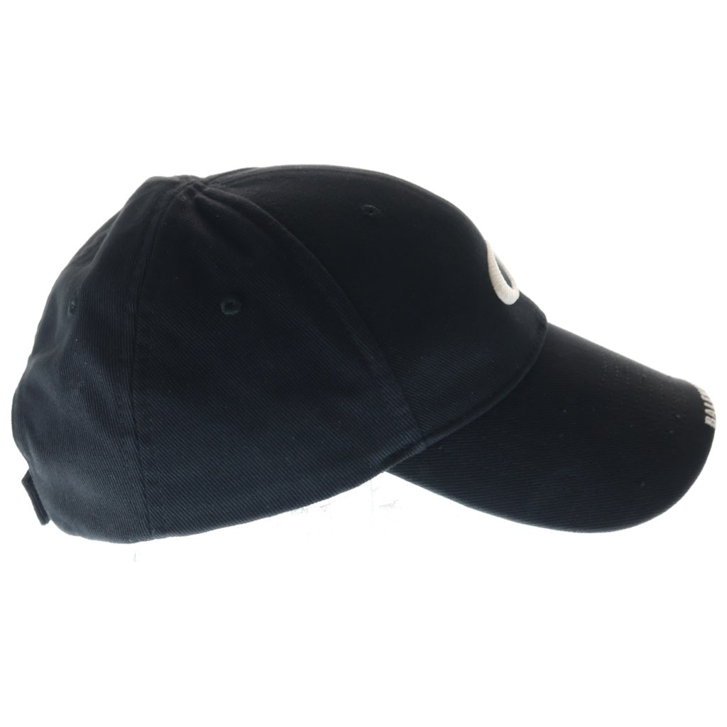 BALENCIAGA(バレンシアガ) Loop Sports Icon Cap ループスポーツ ロゴ刺繍 キャップ ブラック 808873 410B2