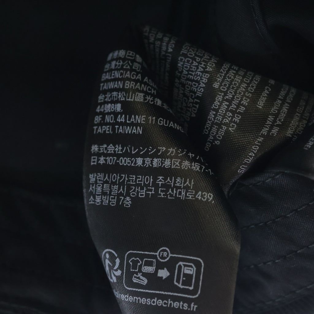 BALENCIAGA(バレンシアガ) Loop Sports Icon Cap ループスポーツ ロゴ刺繍 キャップ ブラック 808873 410B2