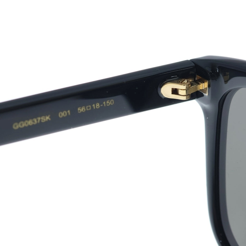 GUCCI(グッチ) ロゴプレート ウエリントン サングラス 眼鏡 GG0637SK レディース
