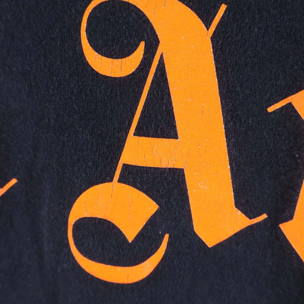 Palm Angels(パームエンジェルス) CLASSIC LOGO OVER TEE クラシックロゴオーバー 長袖Tシャツ ブラック PMAB001S19413007