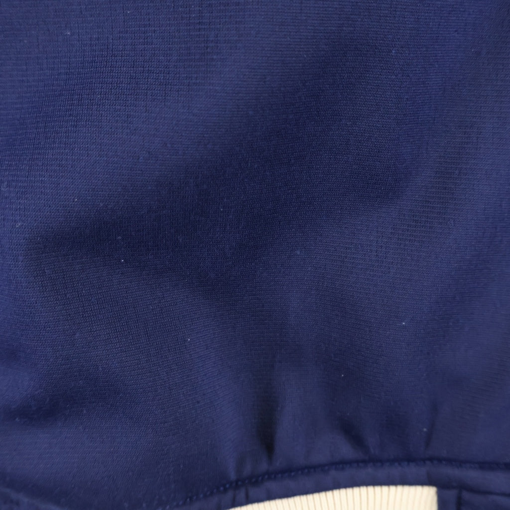 STUSSY(ステューシー) 90s OLD STUSSY Track Jacket オールドステューシー フロントロゴ刺繍 サイドライン トラックジャケット ネイビー