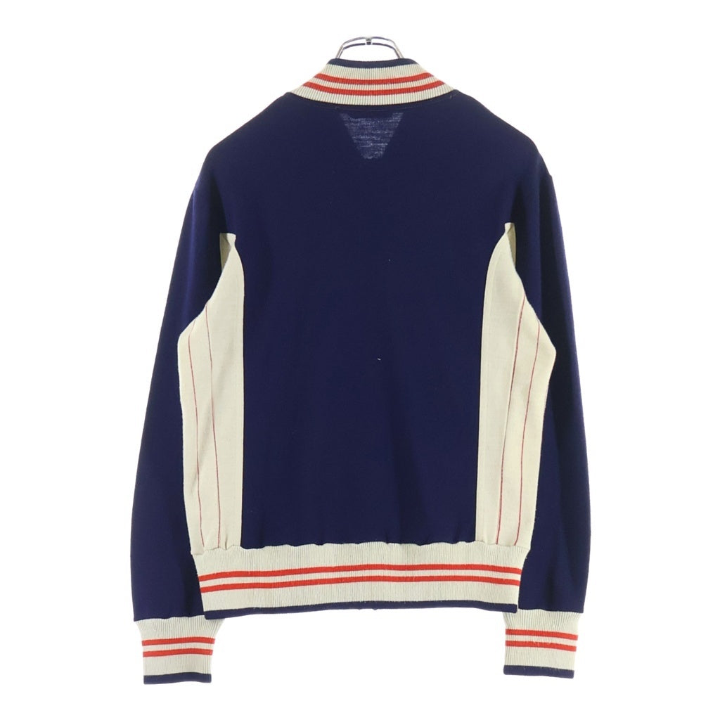 FILA(フィラ) 70s Bjon Borg フロントロゴ刺繍 トラックジャケット ネイビー