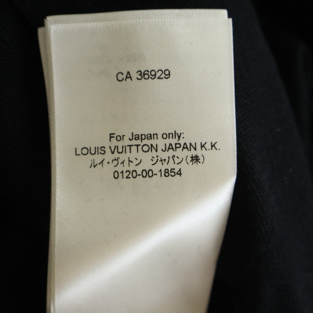LOUIS VUITTON(ルイヴィトン) Marque L. Vuitton Deposee テクスチャーニットウールブレンドブルゾン ブラック RM251MM PWU HSN20W