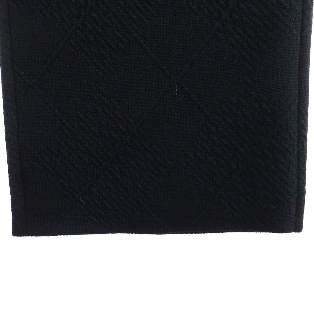 LOUIS VUITTON(ルイヴィトン) Marque L. Vuitton Deposee テクスチャーニットウールジョガーパンツ ブラック RM251MM PWU HSN21W