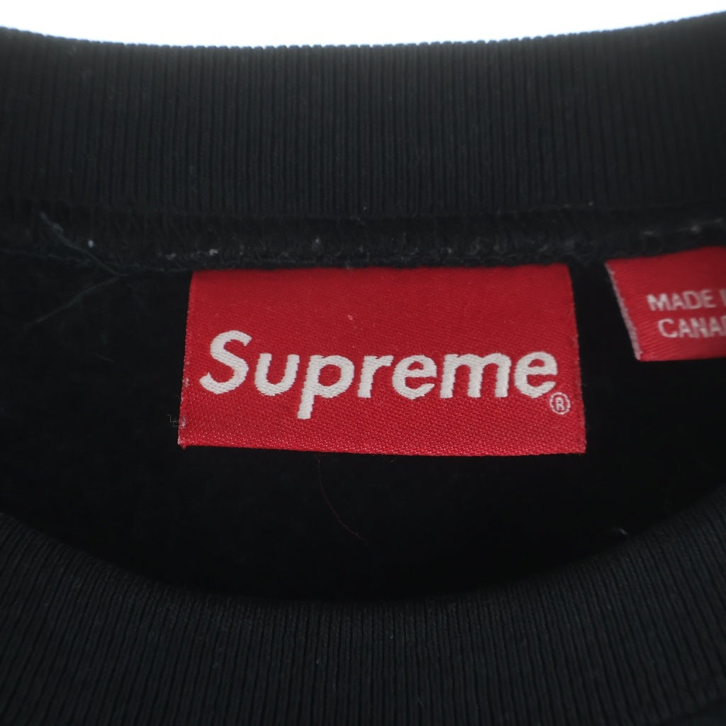 SUPREME(シュプリーム) 22AW Box Logo Crewneck ボックスロゴクルーネック スウェット トレーナー ブラック