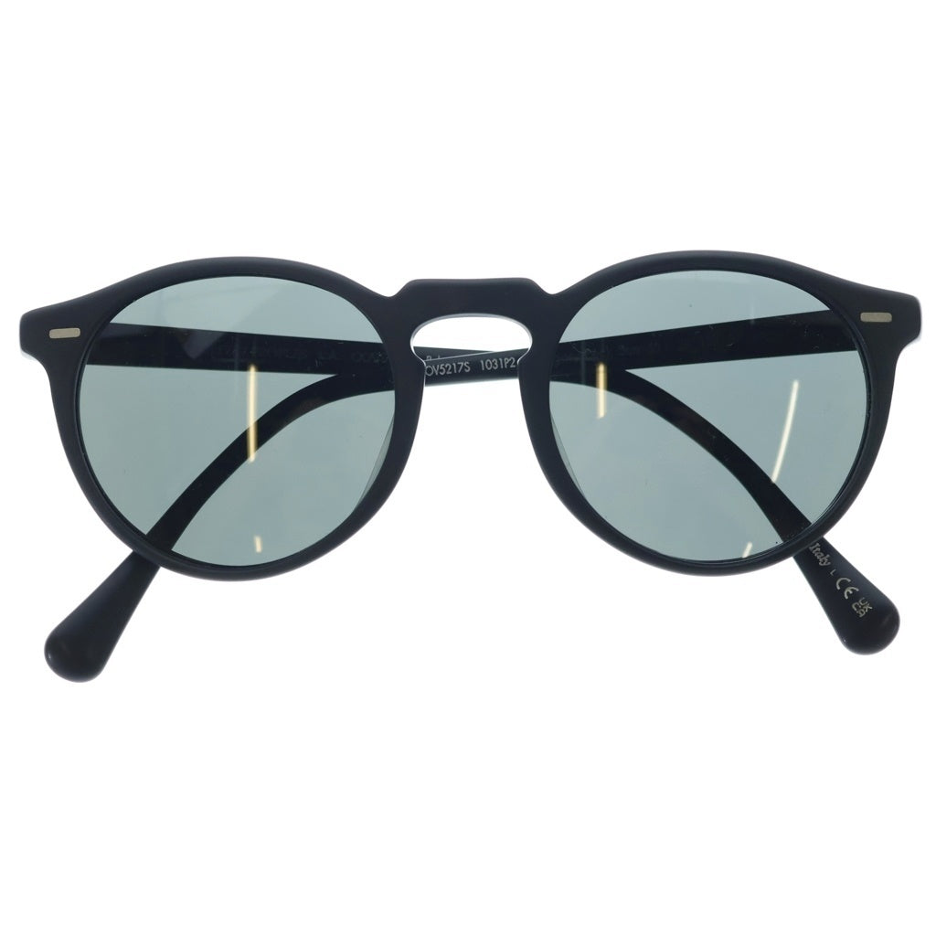 OLIVER PEOPLES(オリバーピープルズ) GREGORY PECK SUN グレゴリーペックサン オーバルフレーム サングラス 眼鏡 アイウェア ブラック OV5217S 1031P2