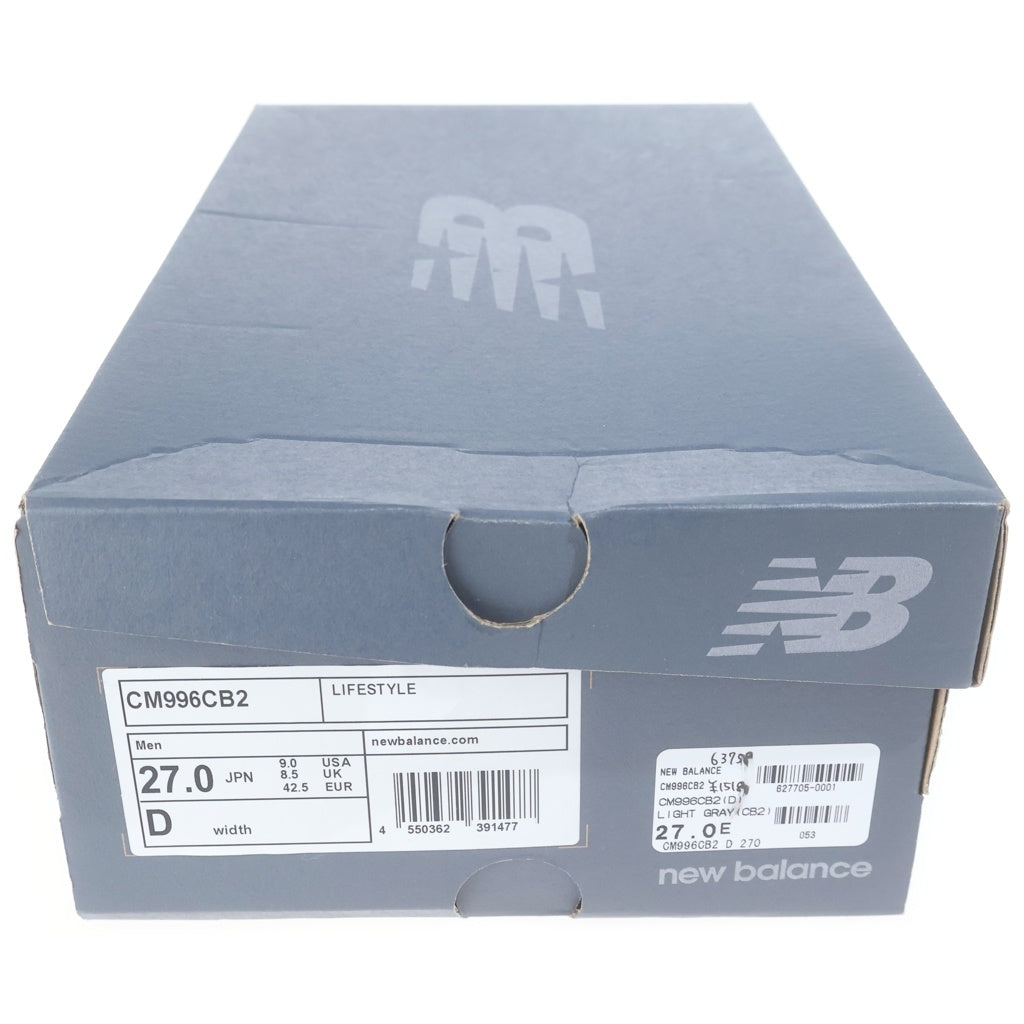 New Balance(ニューバランス) CM996BC2 スエード ローカット スニーカー グレー US9/27cm